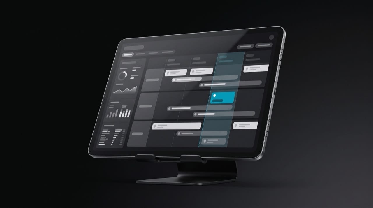 Business — interface mockup