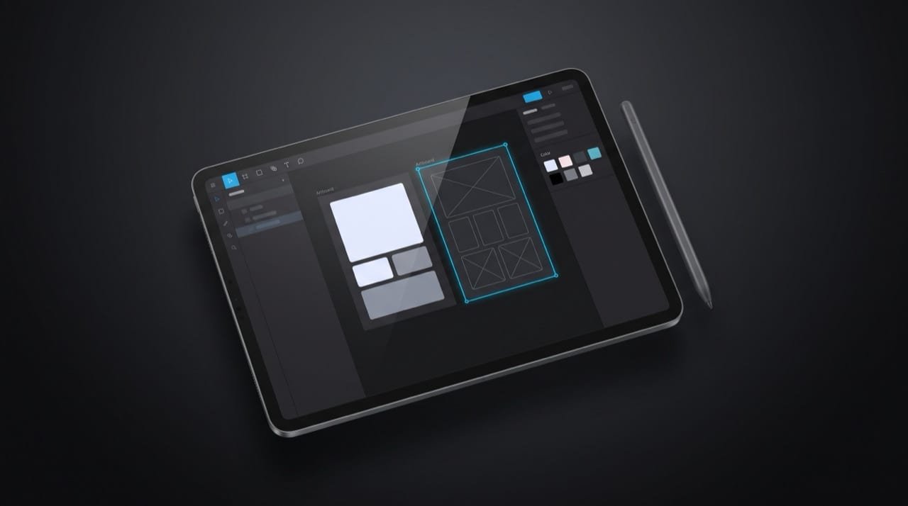 Design — interface mockup