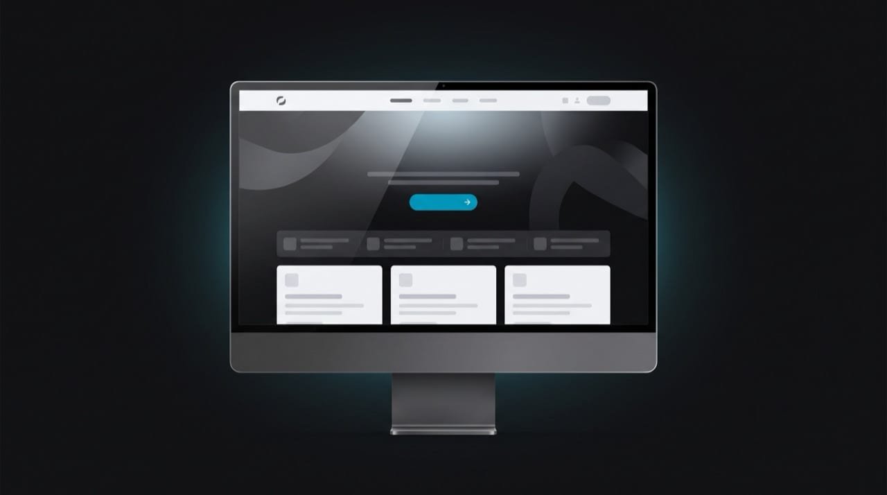 Web — interface mockup